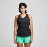Stay Cool in Stopwatch Singlet | Saucony discount