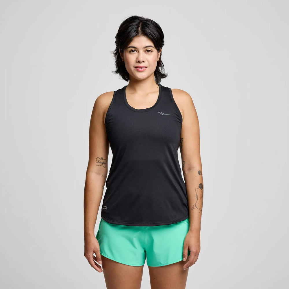 Stay Cool in Stopwatch Singlet | Saucony discount