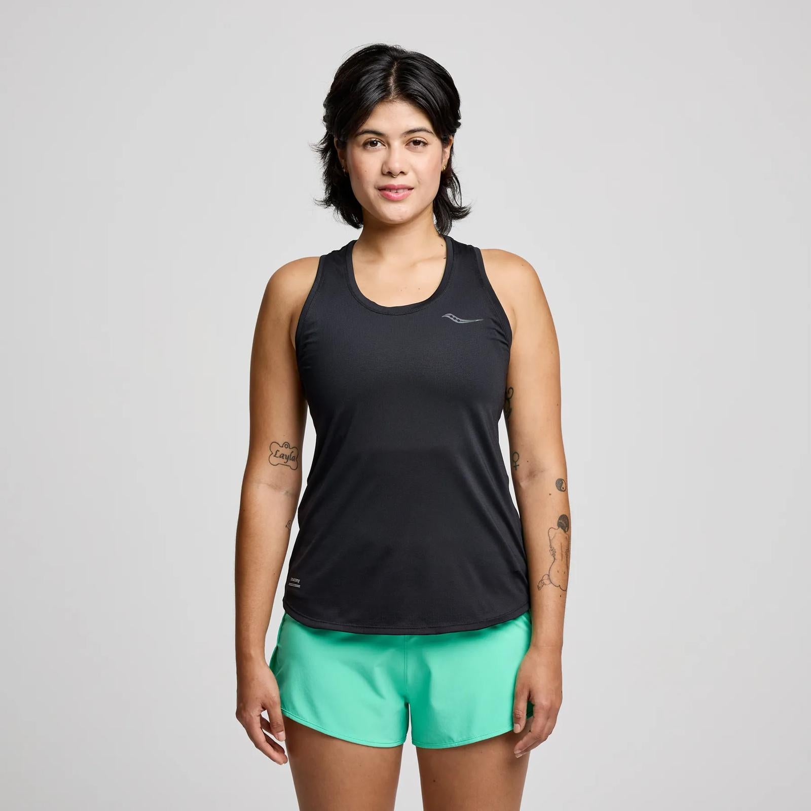 Stay Cool in Stopwatch Singlet | Saucony discount